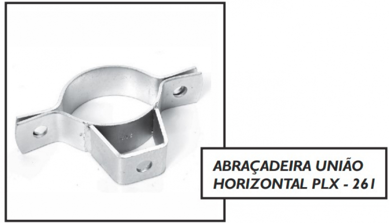 Abraçadeira U Inox Preço Itatiba - Abraçadeira D com Cunha