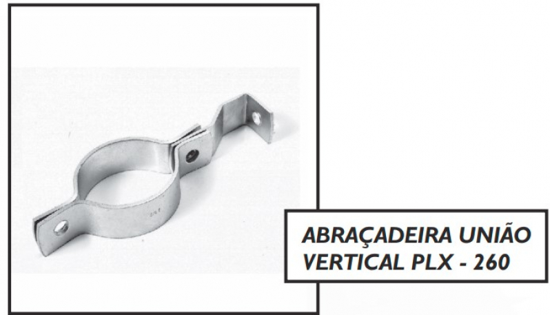 Abraçadeiras U de Vergalhão Preço Mogi Guaçu - Abraçadeira D com Parafuso