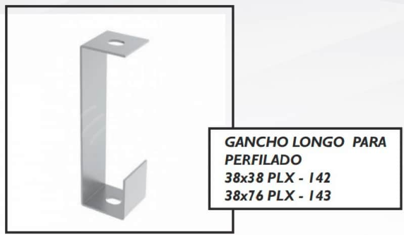 Comprar Gancho Curto para Perfilado Vinhedo - Gancho Longo para Eletroduto