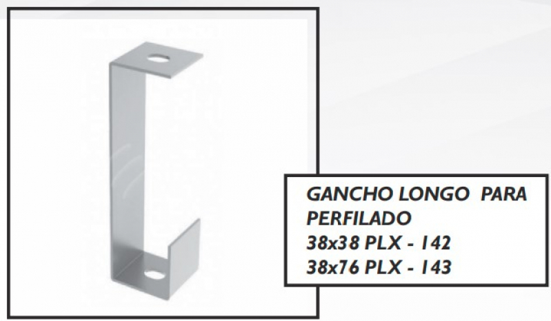 Comprar Gancho Longo para Eletroduto Divinópolis - Gancho Curto para Eletroduto