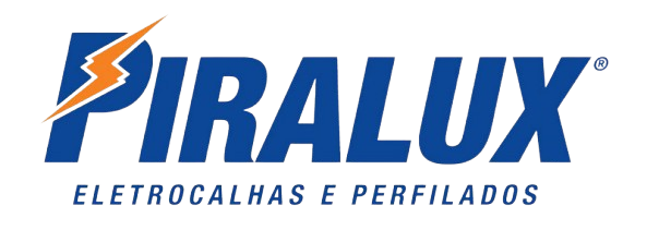 saída superior para eletroduto - PIRALUX