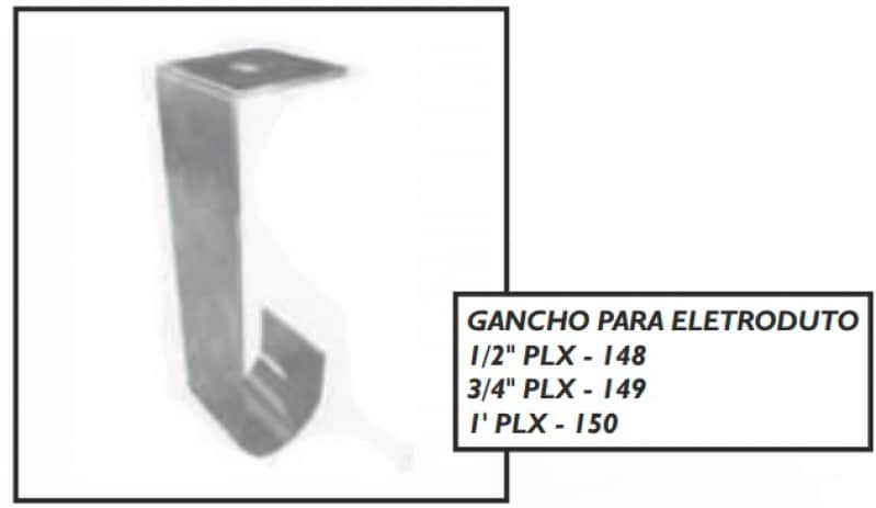 Quanto Custa Gancho Curto Perfilado Campinas - Gancho Longo para Eletroduto