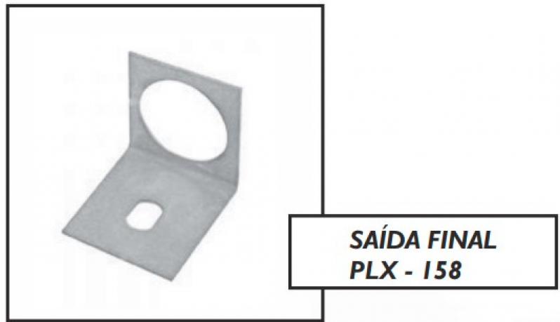 Quanto Custa Saída Superior para Perfilado Botucatu - Saída Lateral Simples para Perfilado