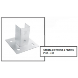 orçamento de sapata 4 furos interna Taquaritinga