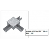 quanto custa caixa de derivação X para perfilado Campinas