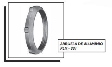 ARRUELA DE ALUMÍNIO PLX - 331