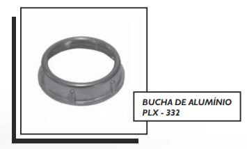BUCHA DE ALUMÍNIO PLX - 332