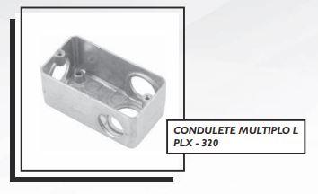CONDULETE MULTIPLO L PLX - 320