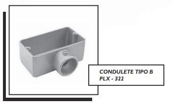 CONDULETE TIPO B PLX - 322