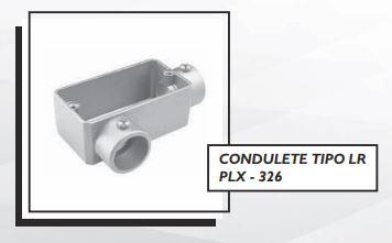 CONDULETE TIPO LR PLX - 326