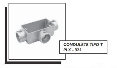 CONDULETE TIPO T PLX - 325