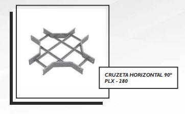 CRUZETA HORIZONTAL 90º PLX - 280