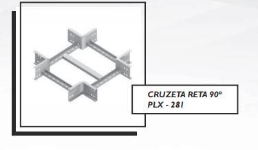CRUZETA RETA 90º PLX - 281