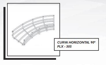 CURVA HORIZONTAL 90º PLX - 305