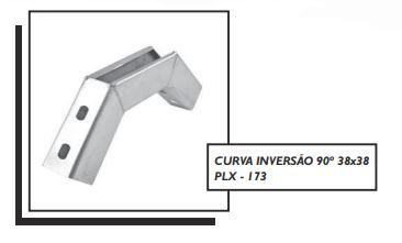 CURVA INVERSÃO 90º 38x38 PLX - 173