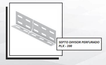 SEPTO DIVISOR PERFURADO PLX - 200