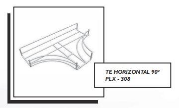 TE HORIZONTAL 90º PLX - 308